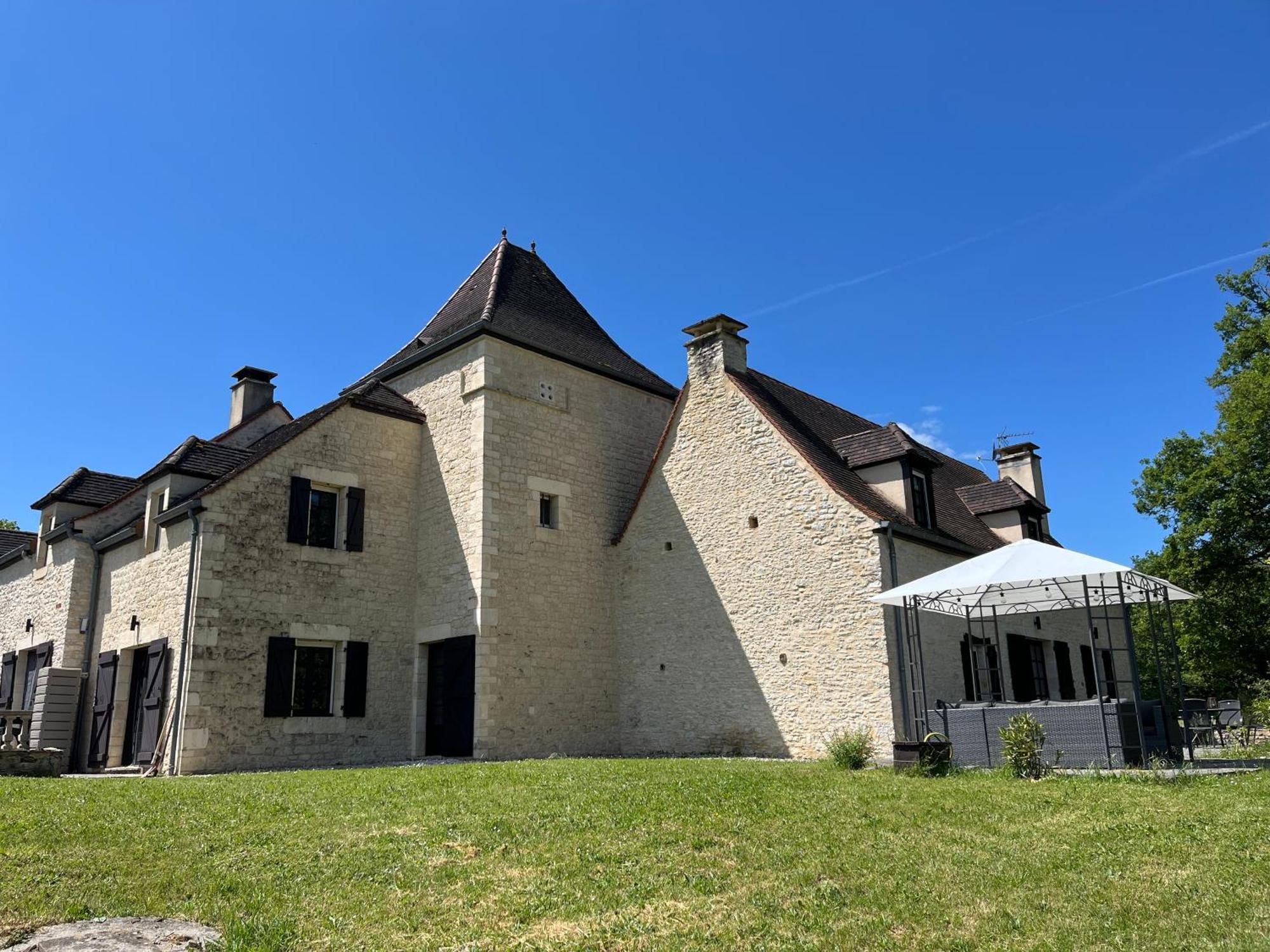 Domainerossignol Acacia Vila Gourdon-en-quercy Exterior foto